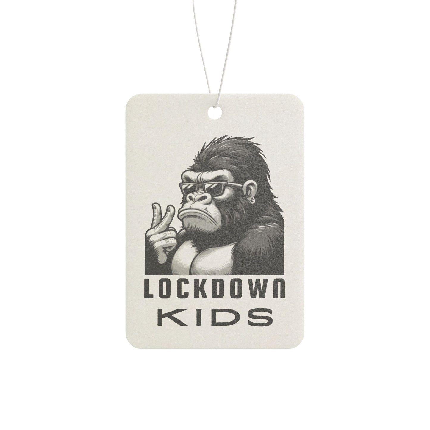 Lockdown Kids Gorilla Car Freshener