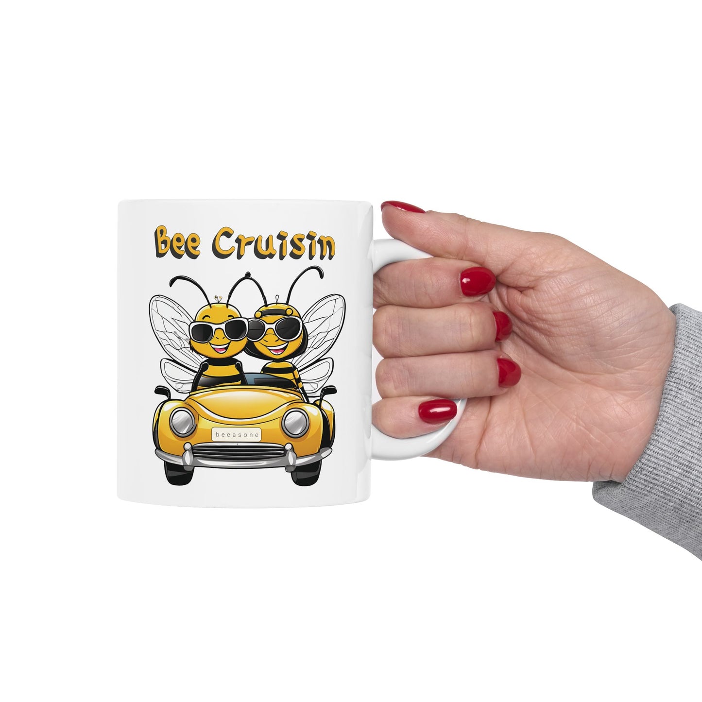 Bee Cruisin beeasone coffee mug