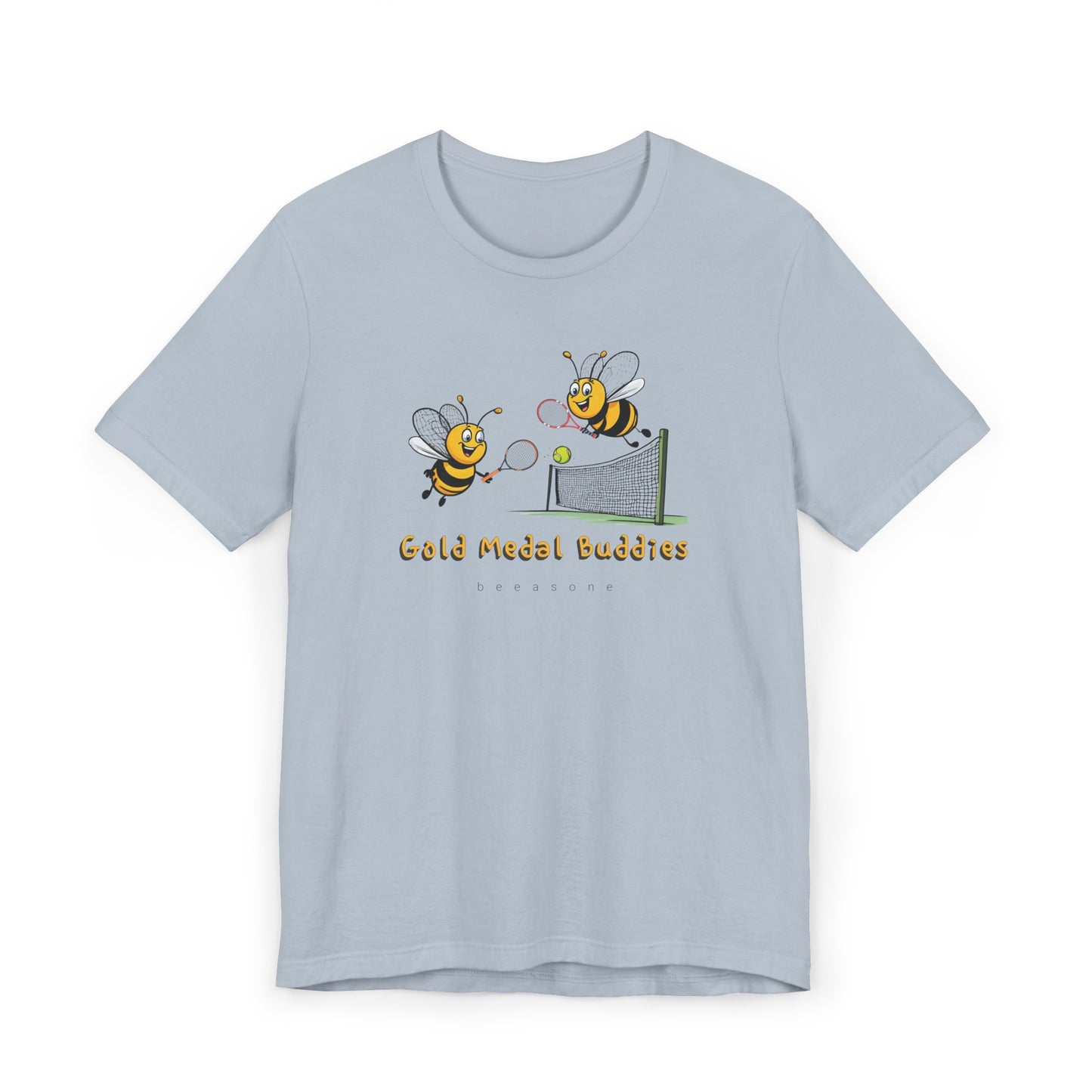 Gold Tennis beeasone Unisex Jersey T-Shirt