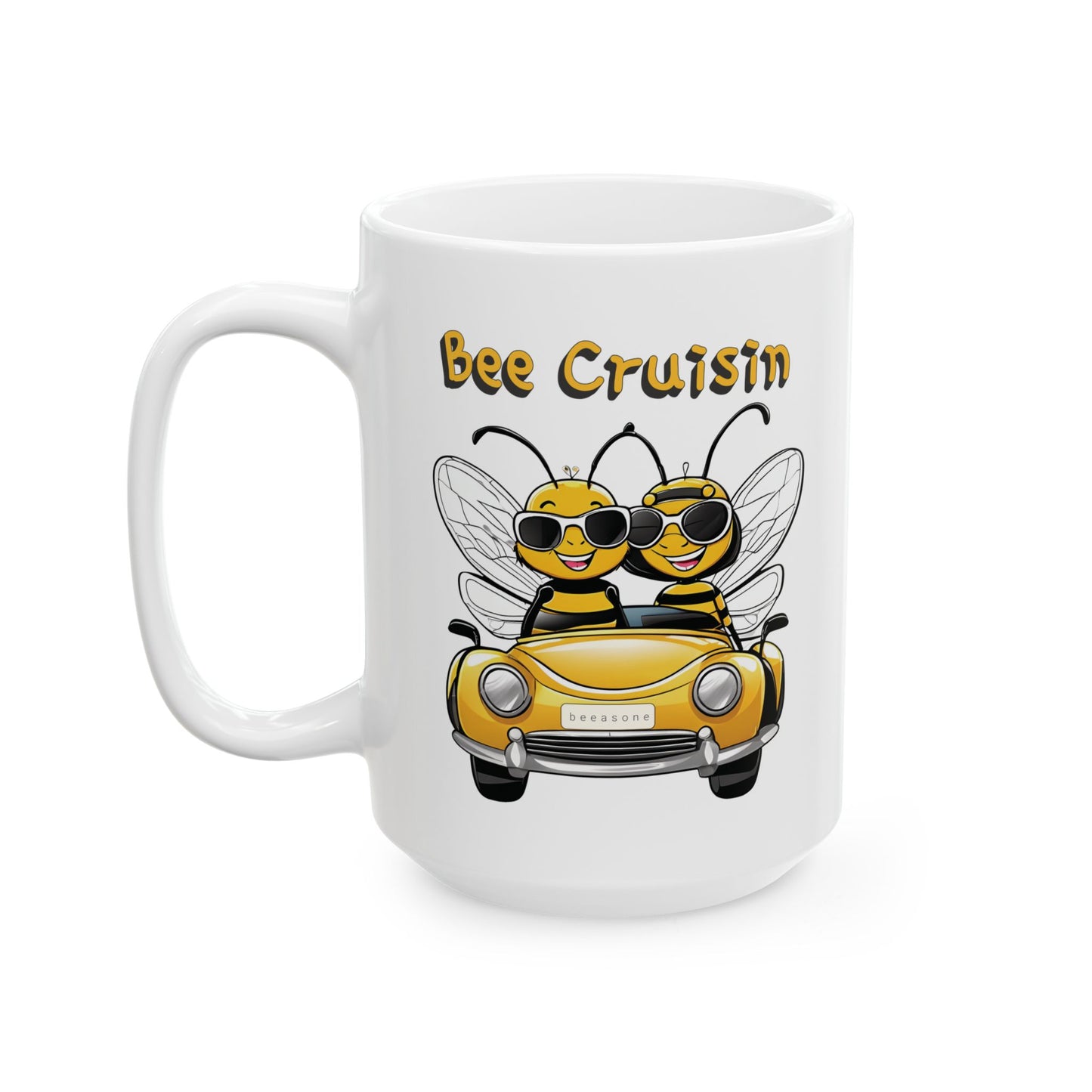 Bee Cruisin beeasone coffee mug