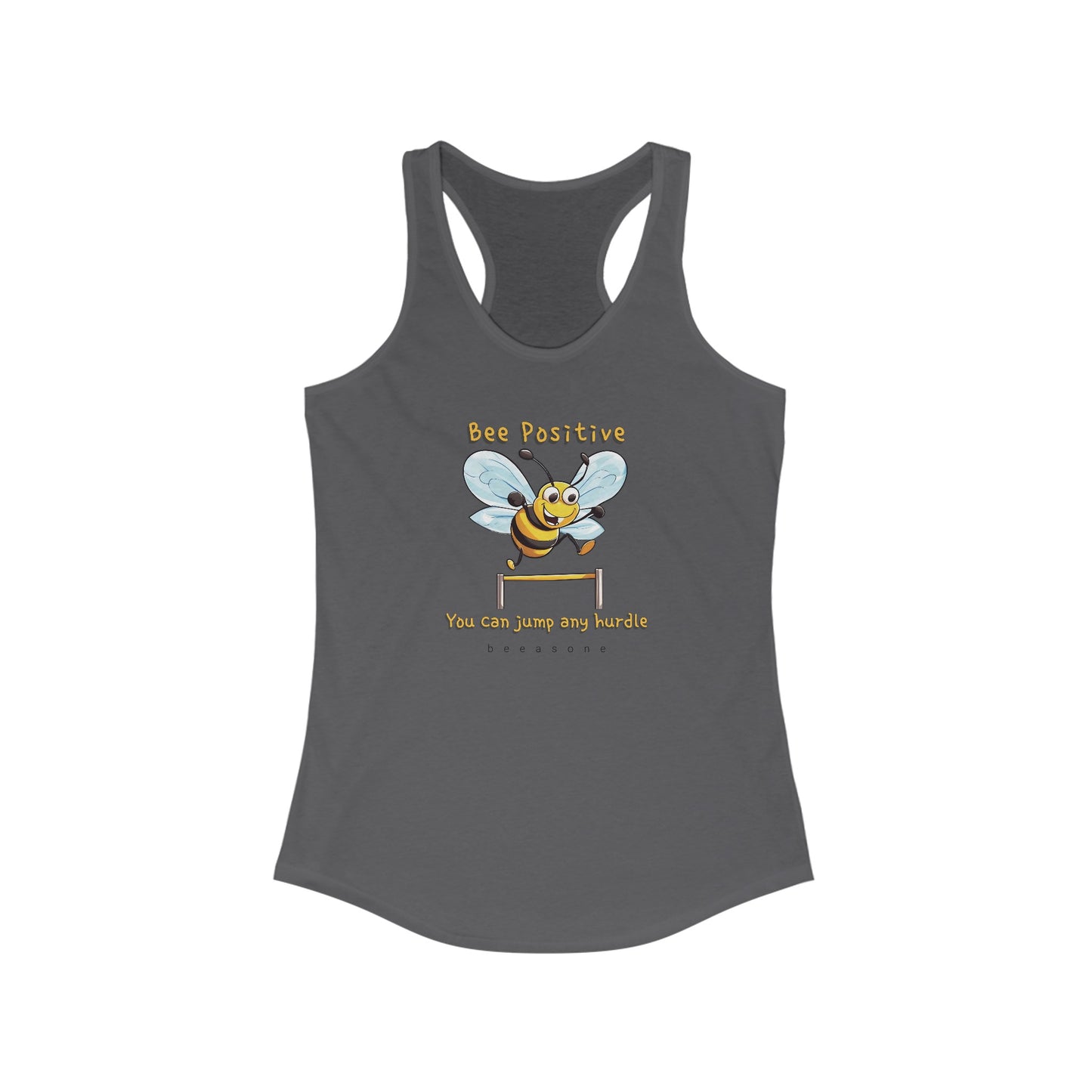 Bee Positive beeasone Women's Ideal Cool Racerback Tank Top