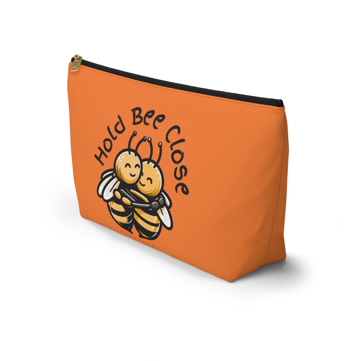 Hold Bee Close beeasone stylish accessories / cosmetics pouch - Orange