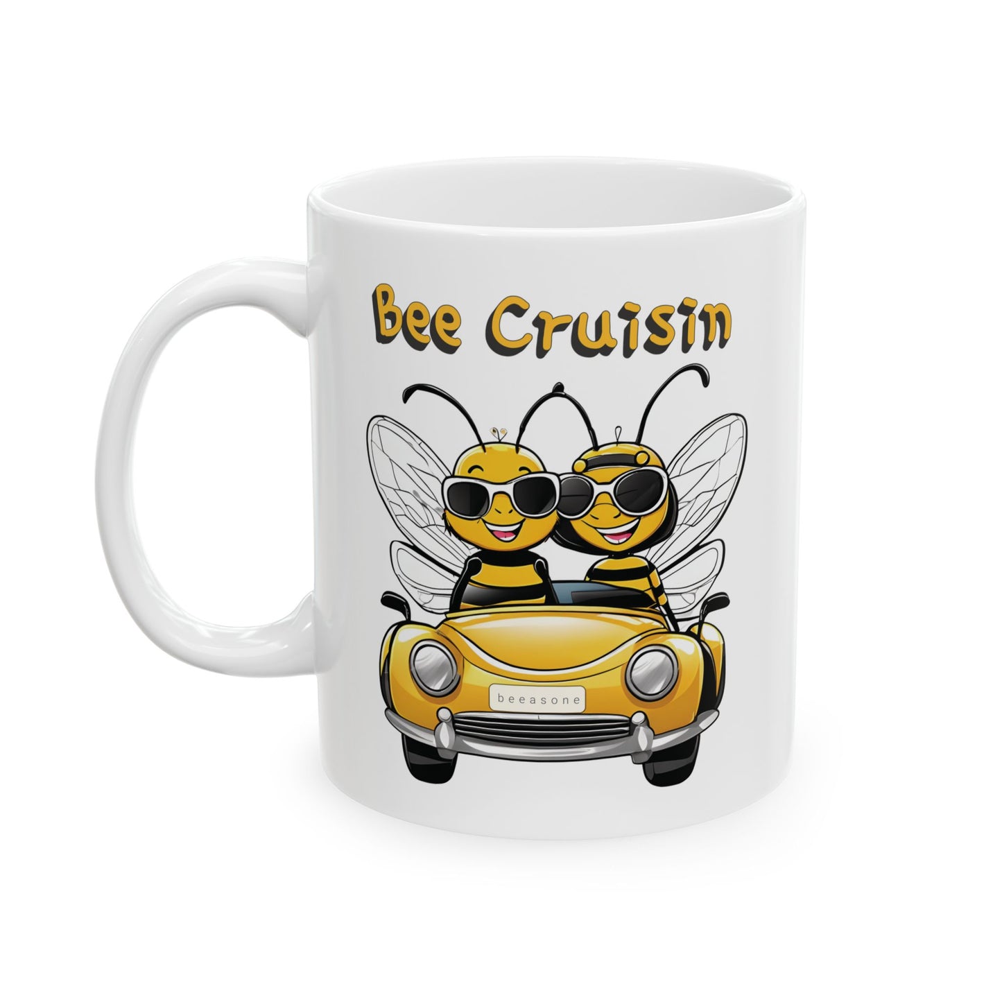 Bee Cruisin beeasone coffee mug