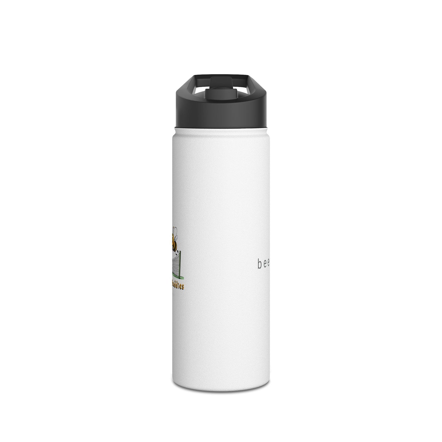 Tennis beeasone stainless steel body Water Bottle with polypropylene lid BPA free tumbler