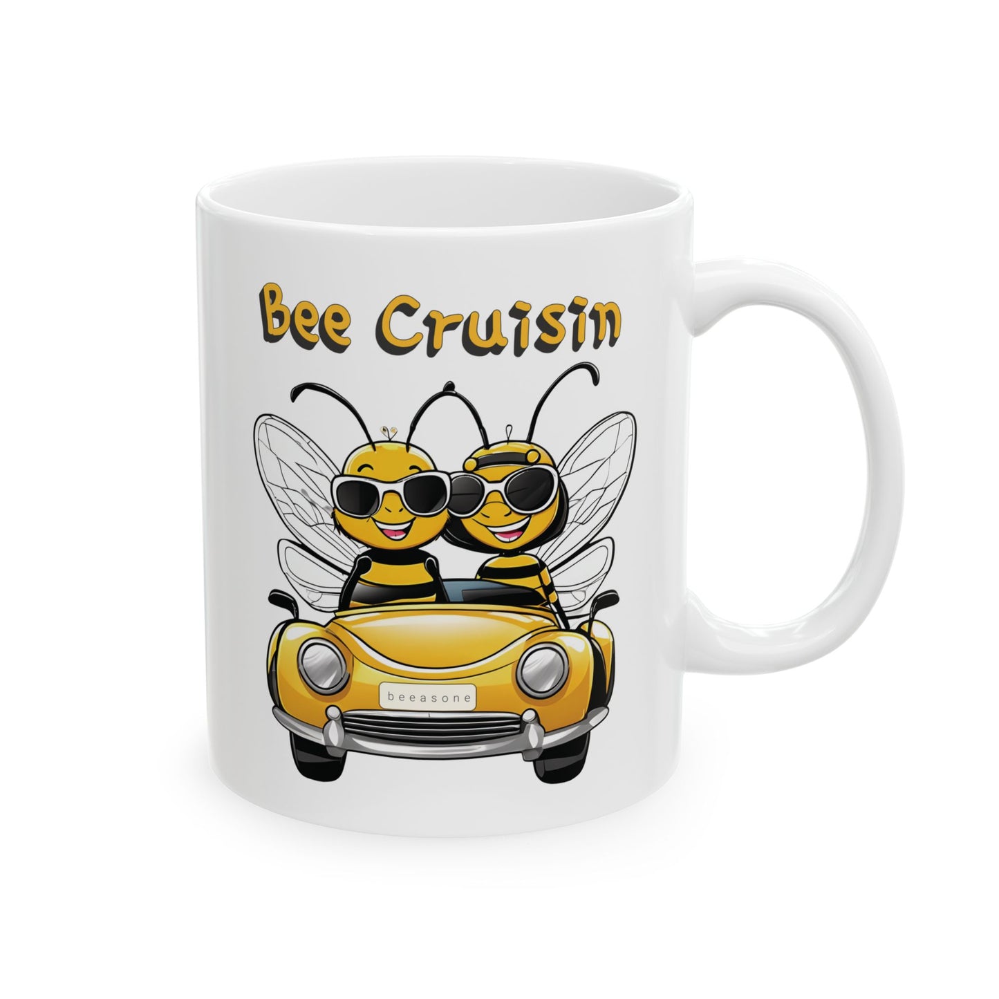 Bee Cruisin beeasone coffee mug