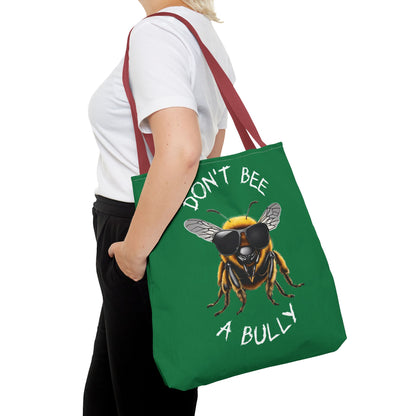 Don't bee a bully practical carry bag - green