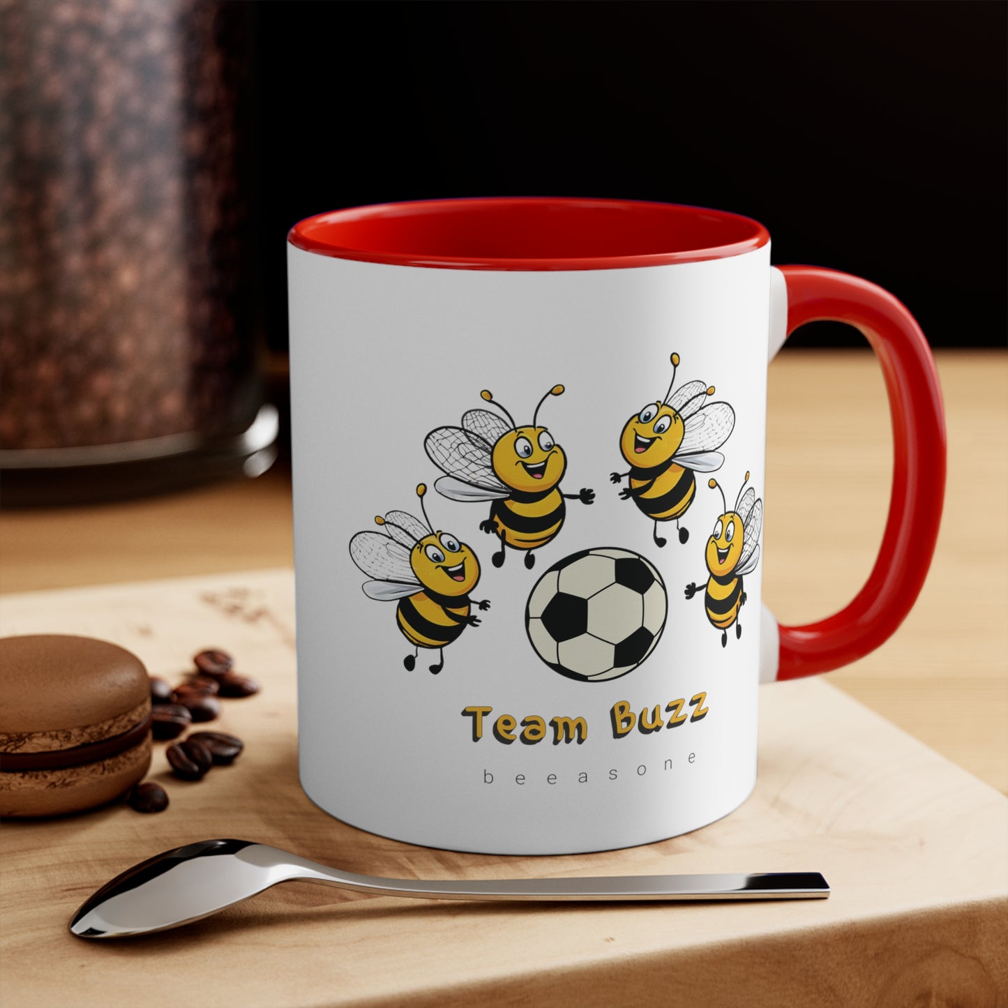 Soccer Team Buzz beeasone coloured Coffee Mug 325ml (Standard 11oz)