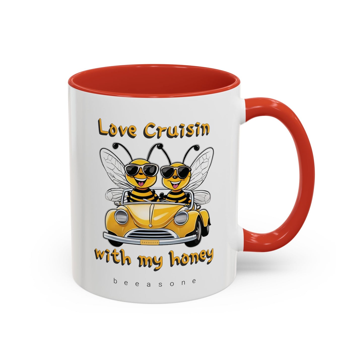 Love cruisin with my honey beeasone Hot Chocolate or Coffee Mug 11oz (325mls) or 15oz (443mls)