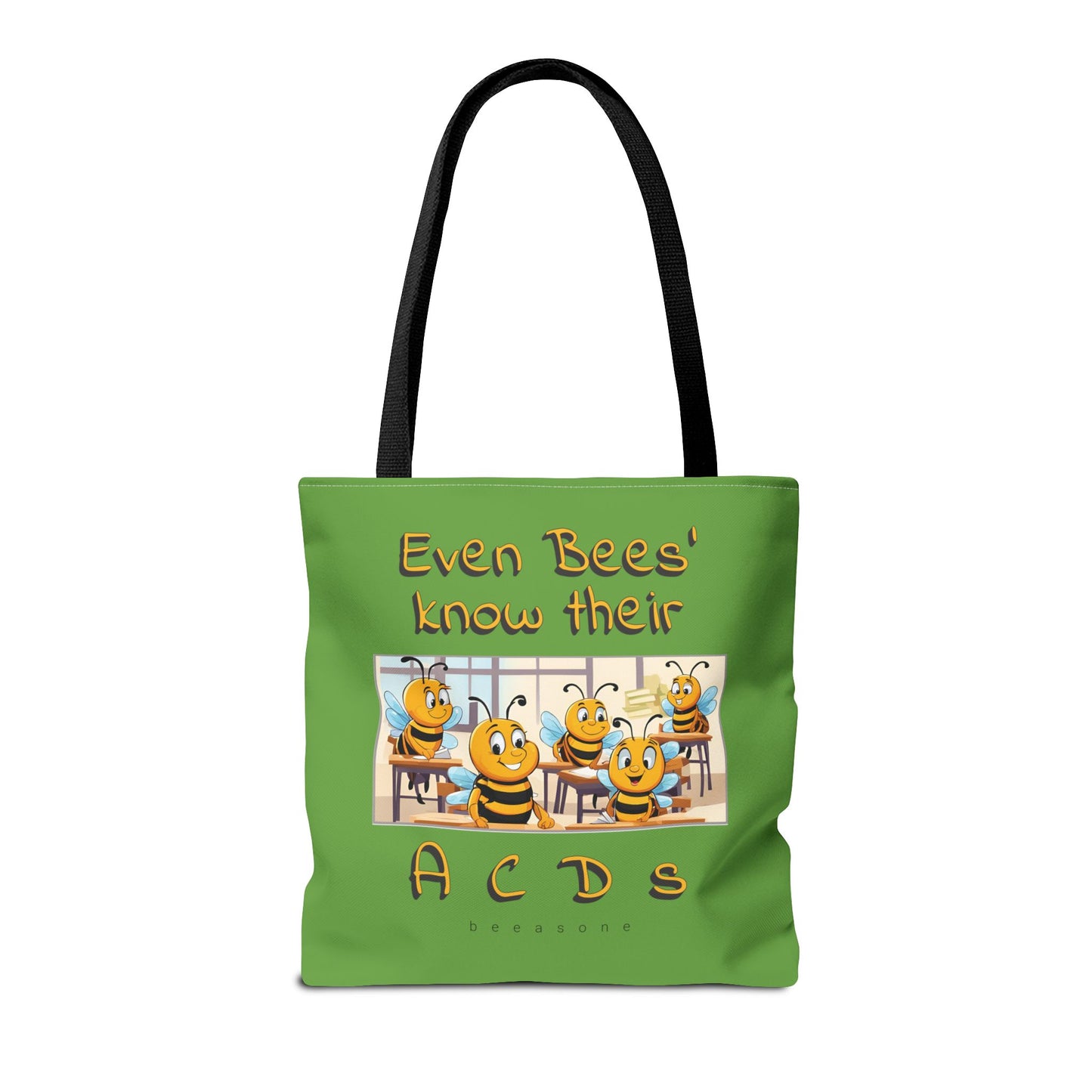 Even bees know their A C D s beeasone stylish Tote Bag Special Spelling Bee Promotion