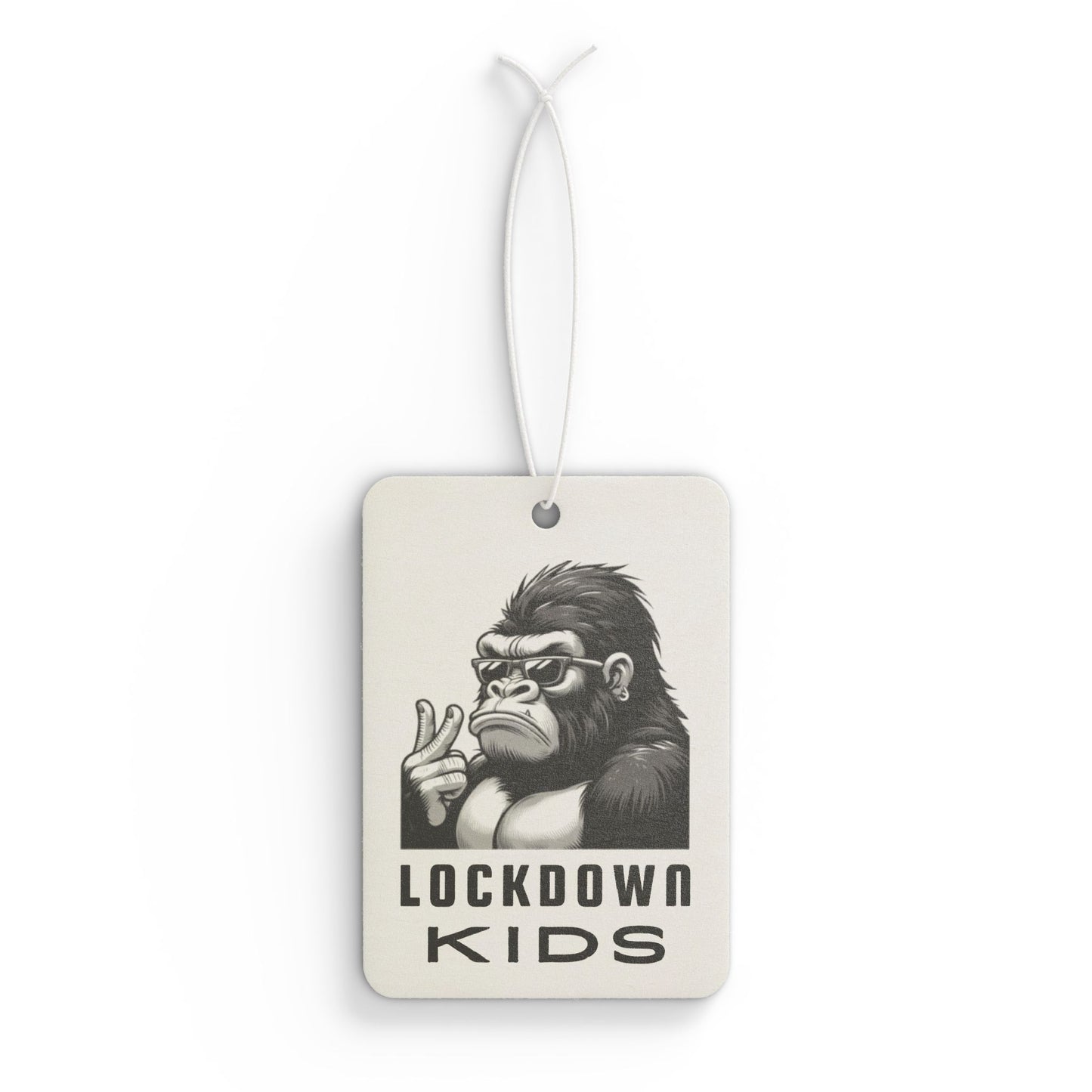 Lockdown Kids Gorilla Car Freshener