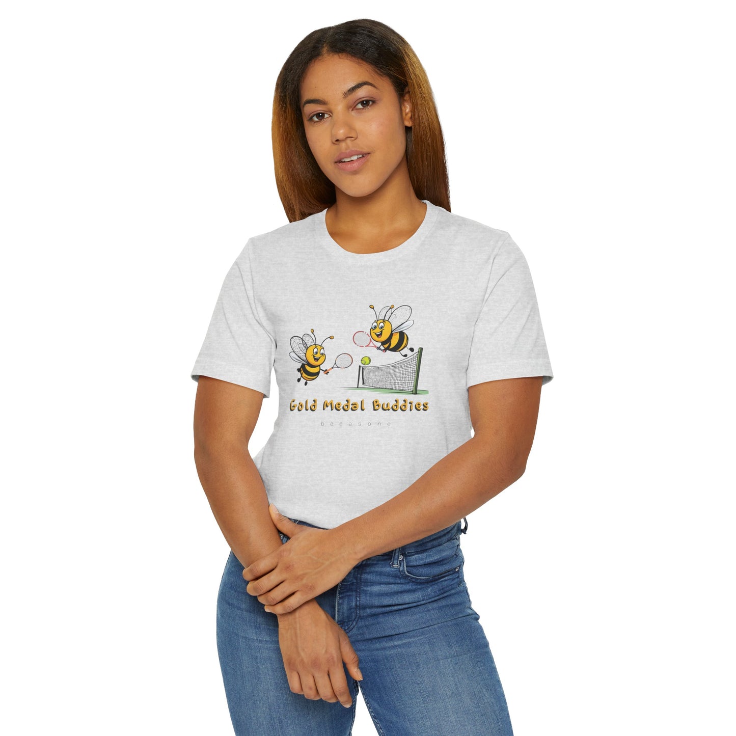 Gold Tennis beeasone Unisex Jersey T-Shirt