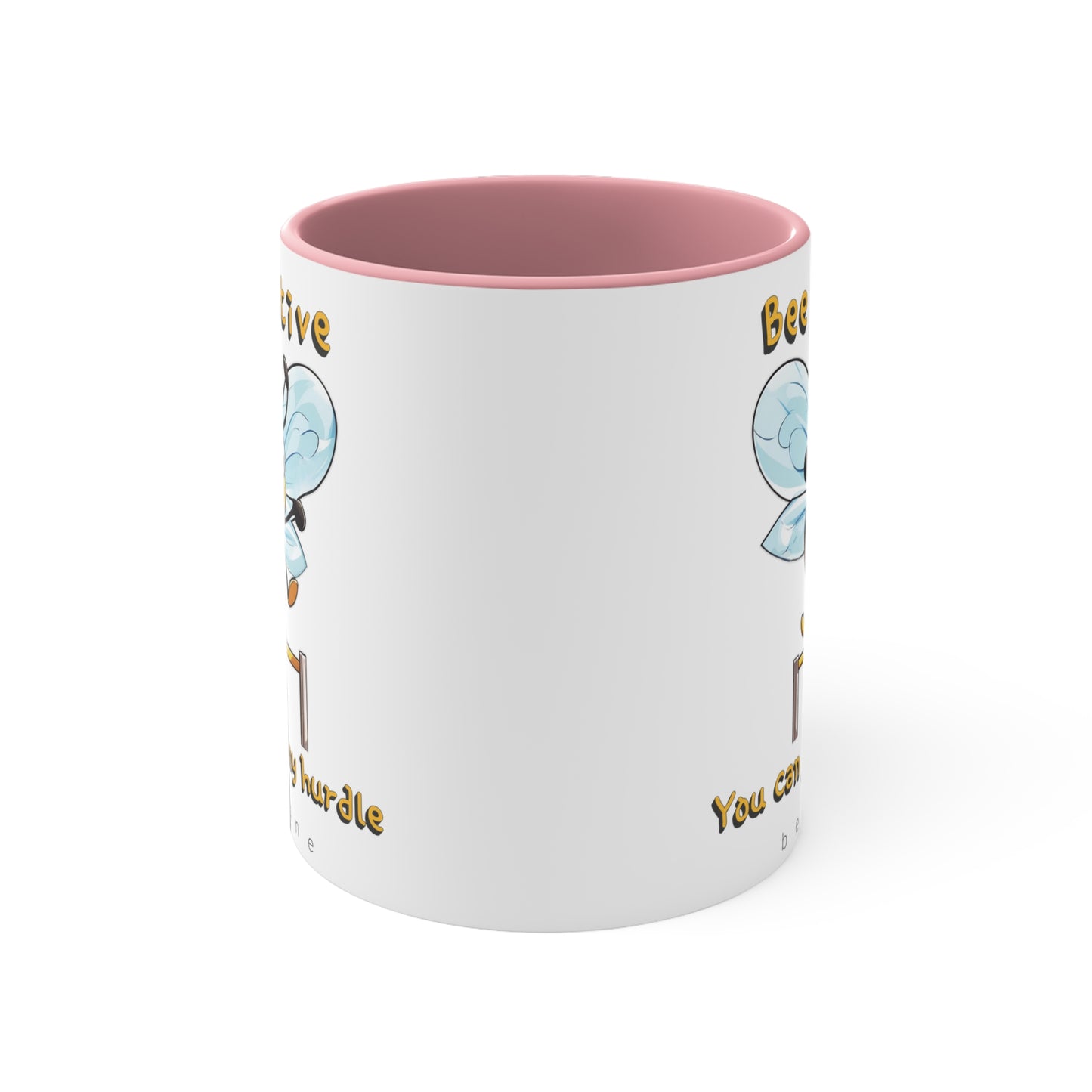 Bee Positive beeasone coloured Coffee Mug 325ml (Standard 11oz)