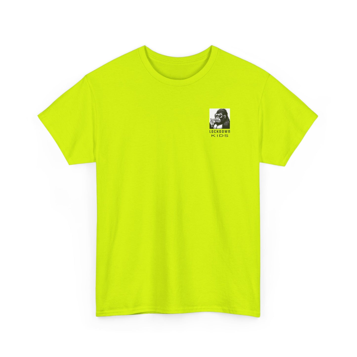 Lockdown Kids Small Gorilla - MF Heavy Cotton available in diff colors and adult sized tshirt