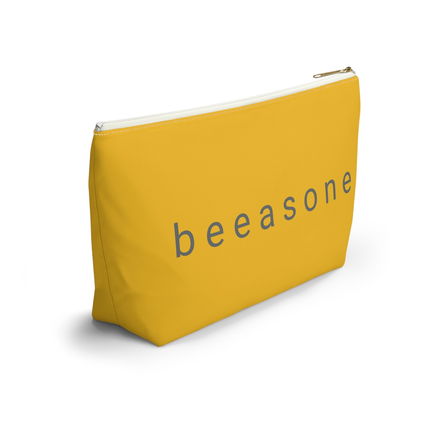 Life's happier with bees beeasone stylish cosmetics pouch