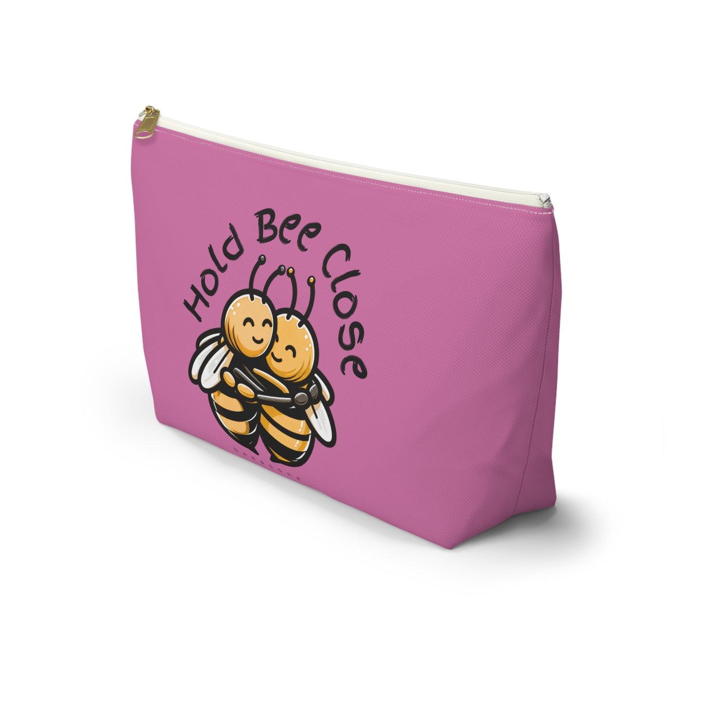 Hold Bee Close beeasone stylish accessories / cosmetics pouch - Light Pink