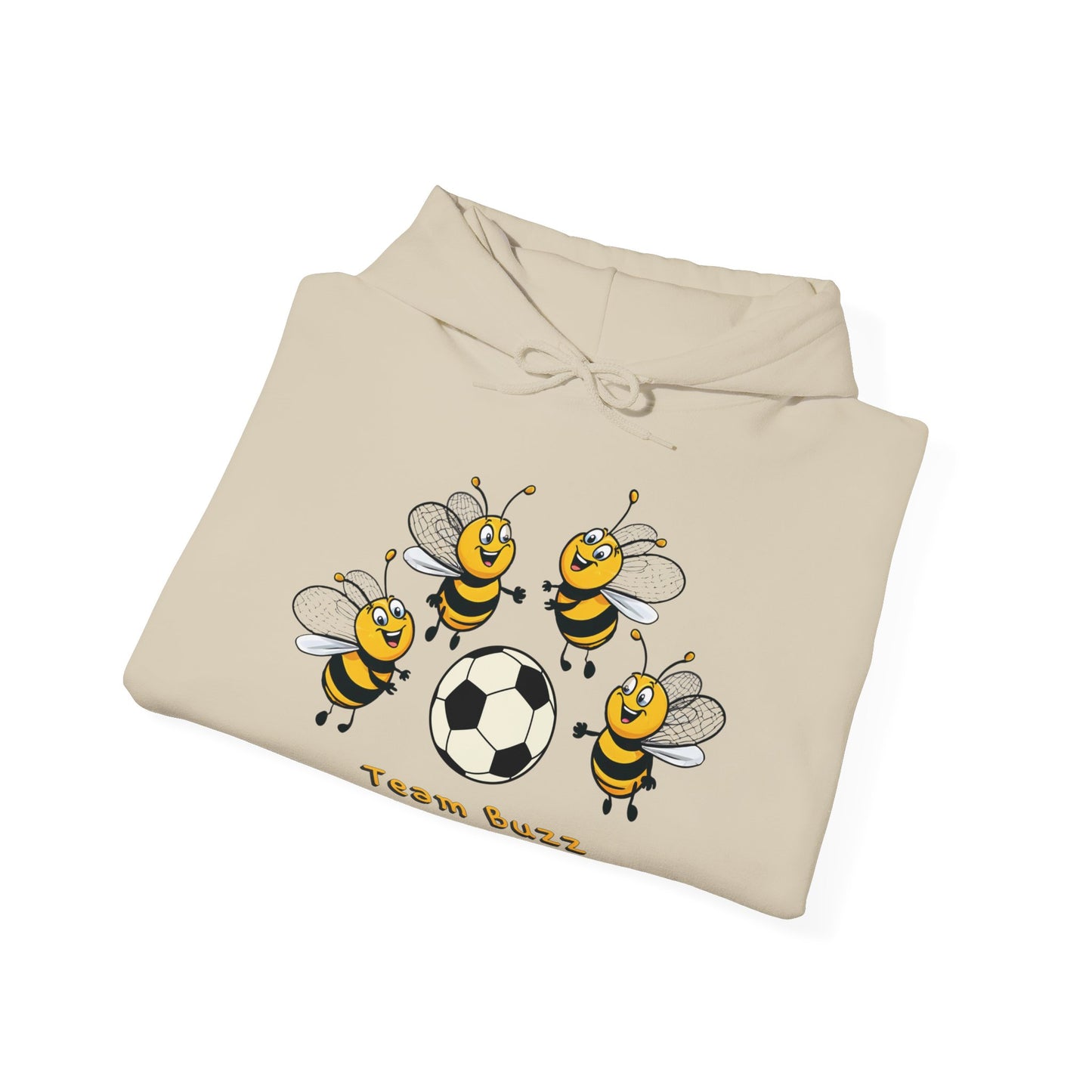 Soccer team gold beeasone Unisex Heavy Blend™ Hooded Sweatshirt