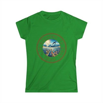 Net Zero Land - v6 - Women's Soft style Tshirt available in diff colors