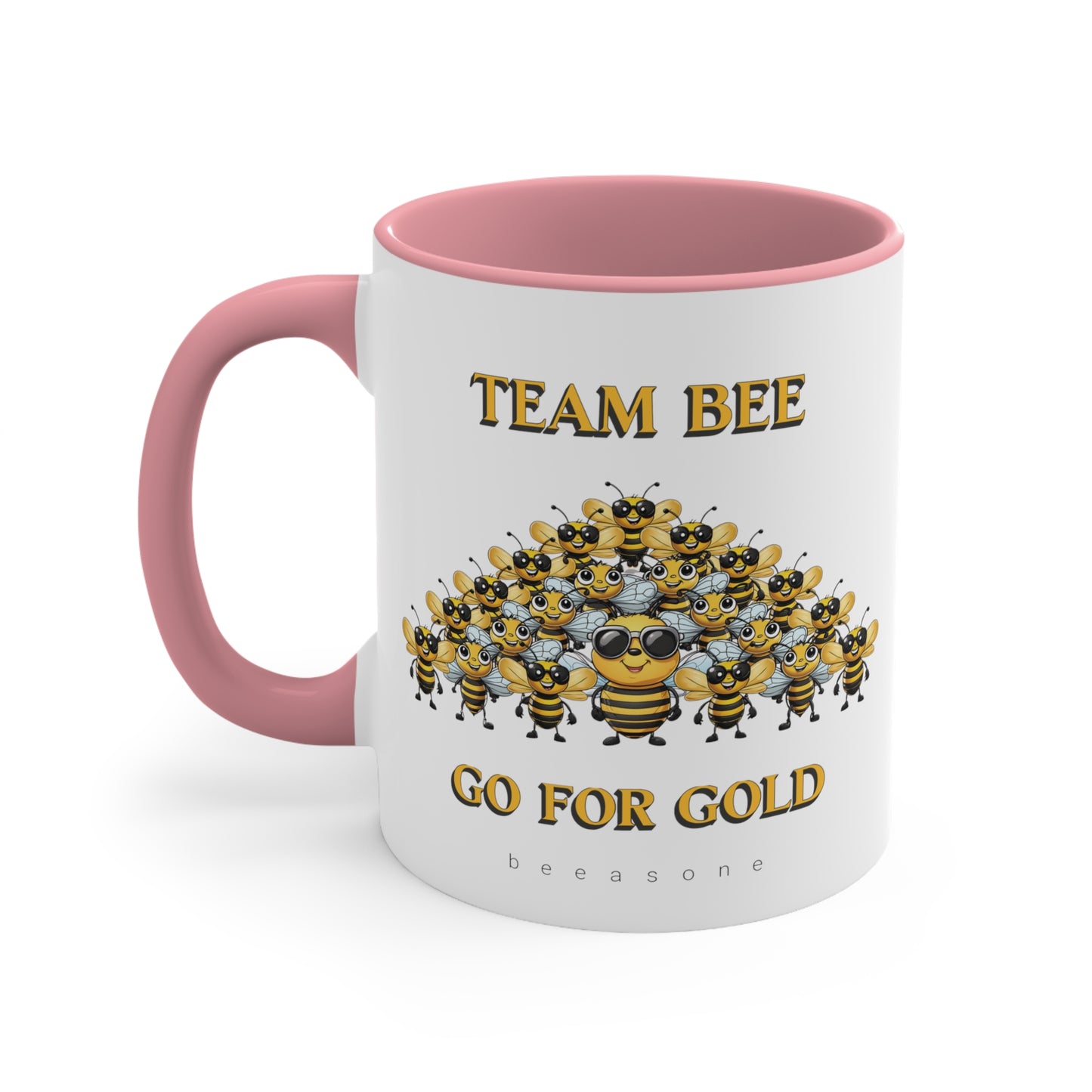 Team Bee beeasone coloured Coffee Mug 325ml (Standard 11oz)