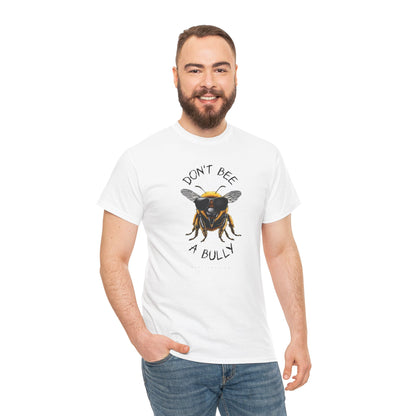 Don't bee a bully - Soft colors MF Adult Tshirt