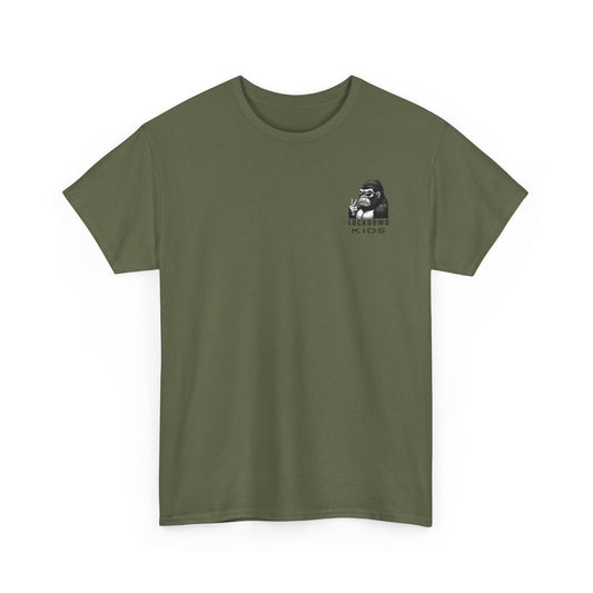 Lockdown Kids Small Gorilla - MF Heavy Cotton available in diff colors and adult sized tshirt
