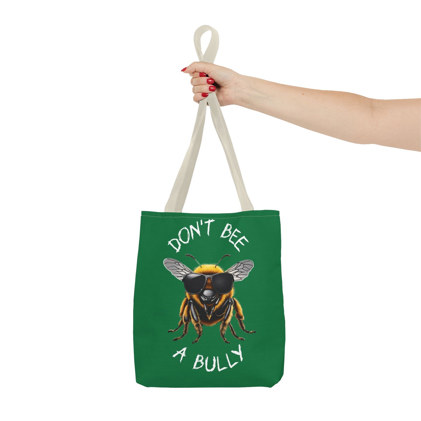 Don't bee a bully practical carry bag - green