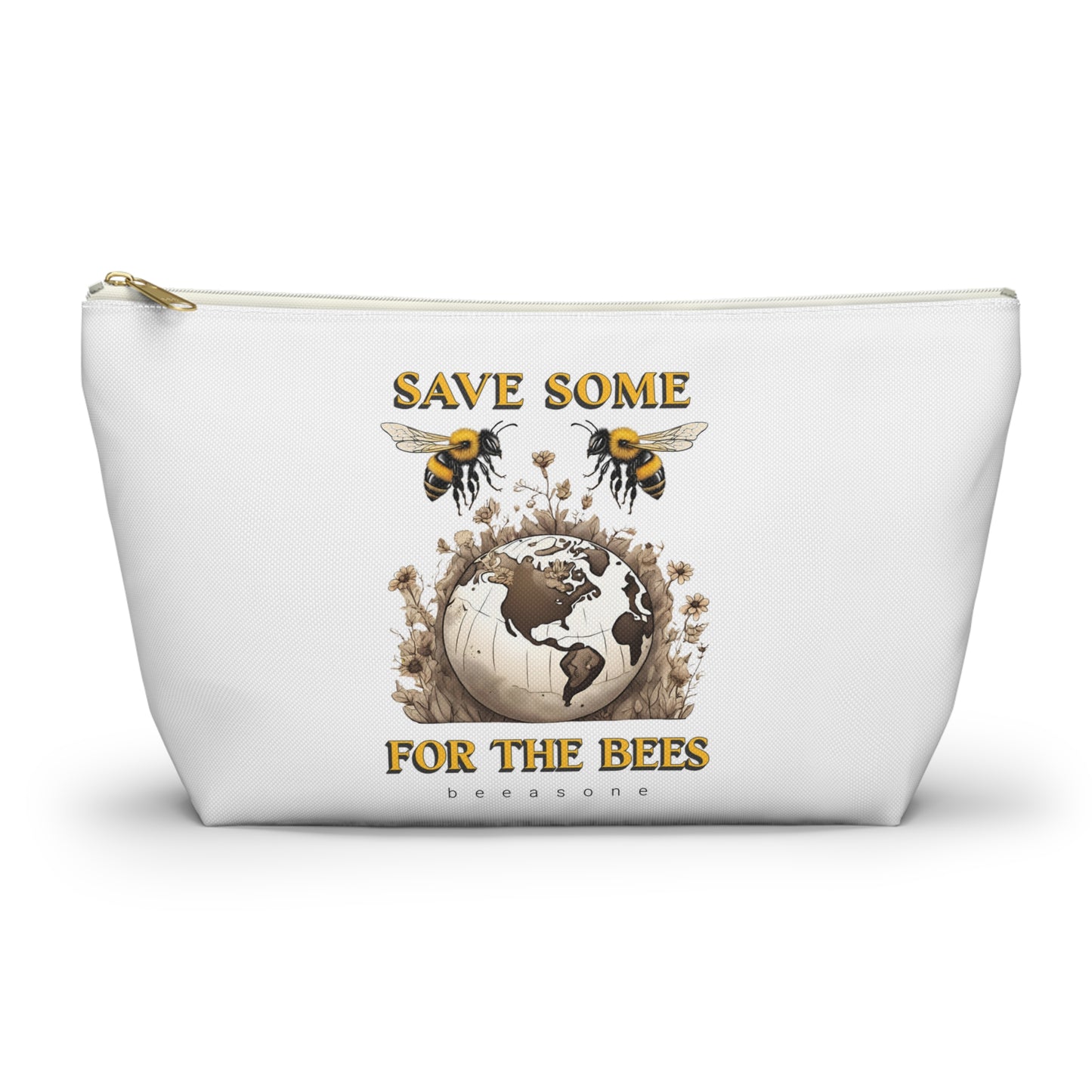 Save some for the bees beeasone beautiful accessories / cosmetics pouch