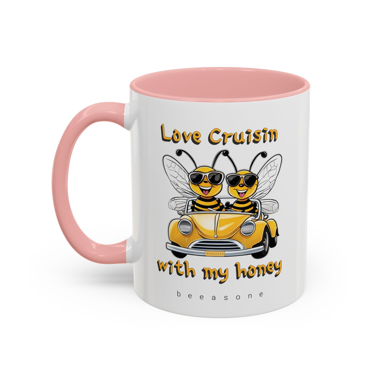 Love cruisin with my honey beeasone Hot Chocolate or Coffee Mug 11oz (325mls) or 15oz (443mls)