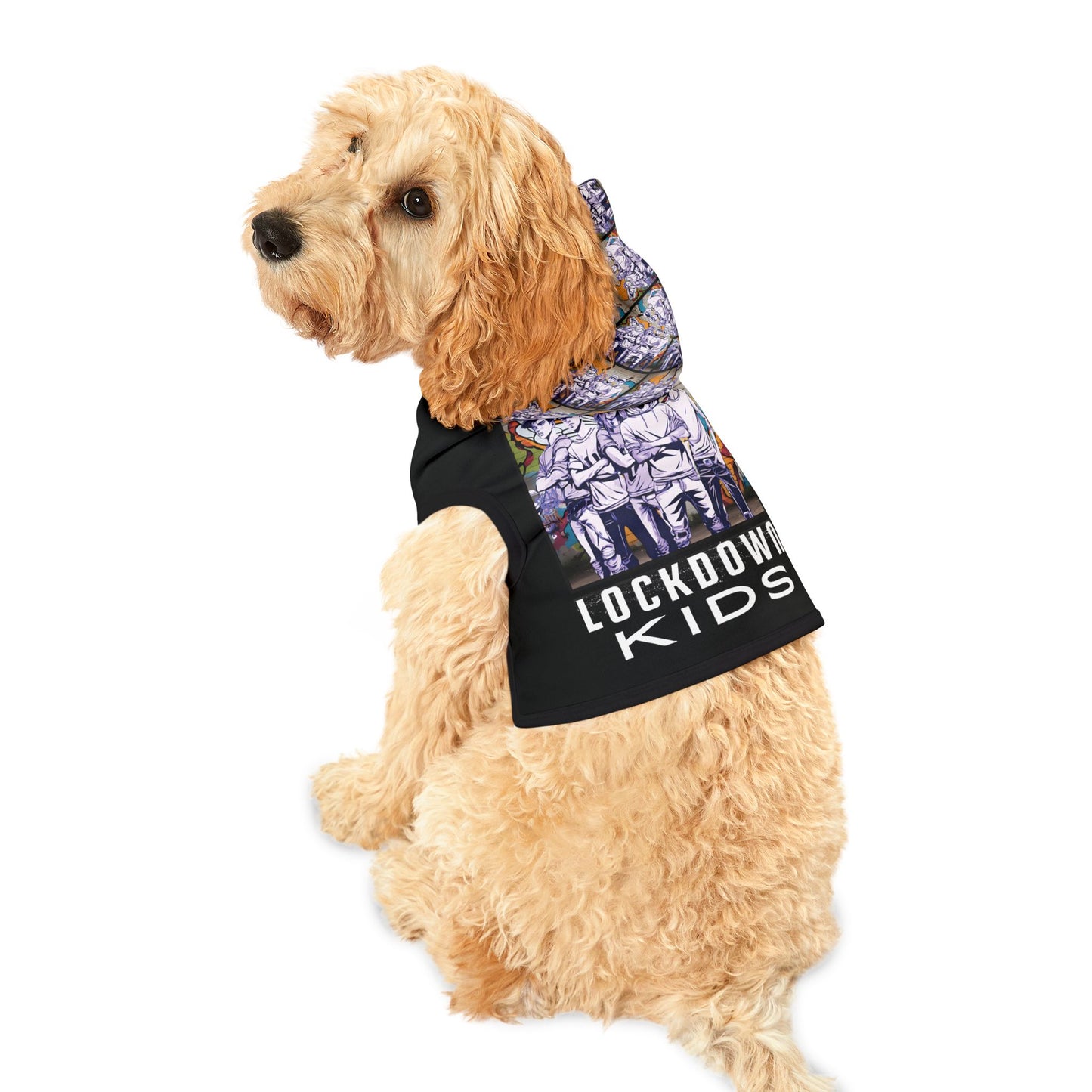 Pet Hoodie - Lockdown Kids - Group of unhappy but freeish people - 2025 edition