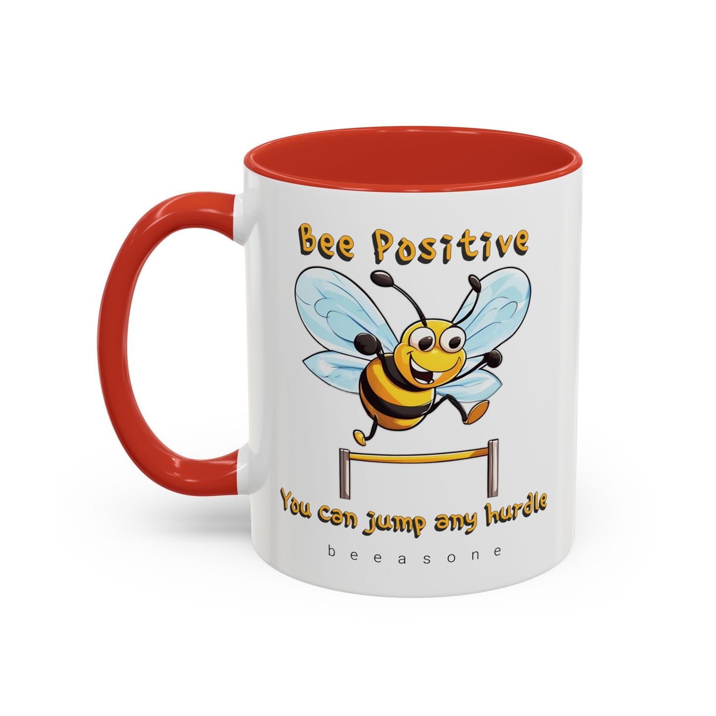 Bee Positive beeasone Hot Chocolate or Coffee Mug 11oz (325mls) or 15oz (443mls)