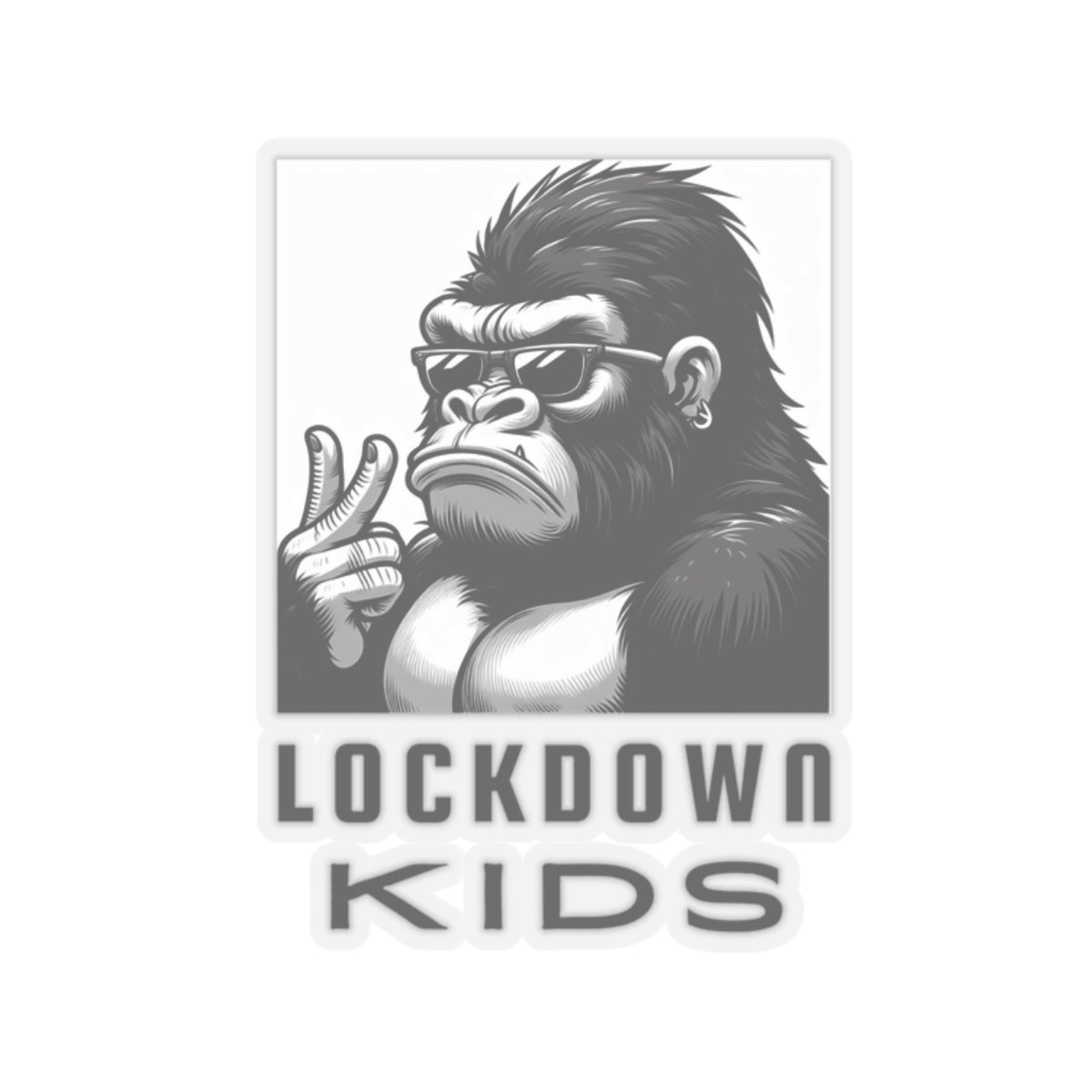 Lockdown Kids stickr - no. 2