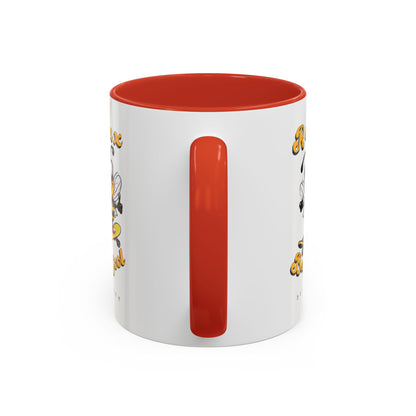 Relax Bee Cool beeasone Hot Chocolate or Coffee Mug (select from 11oz or 15oz lead and BPA Free mugs)