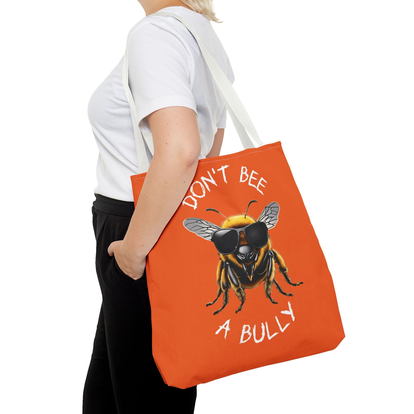 Don't bee a bully practical carry bag - orange