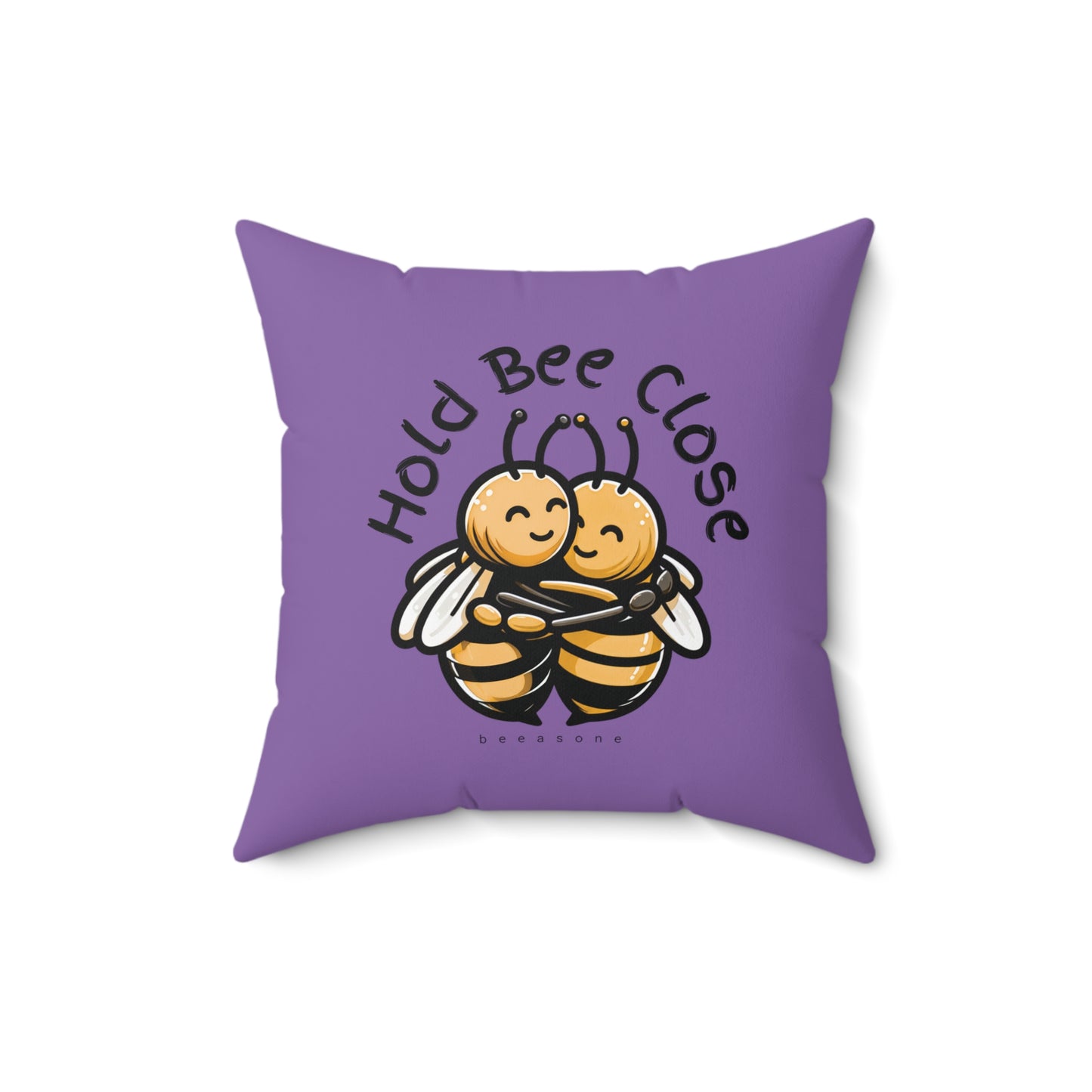 Hold Bee Close beeasone square cushion / pillow (4 sizes available) Special edition