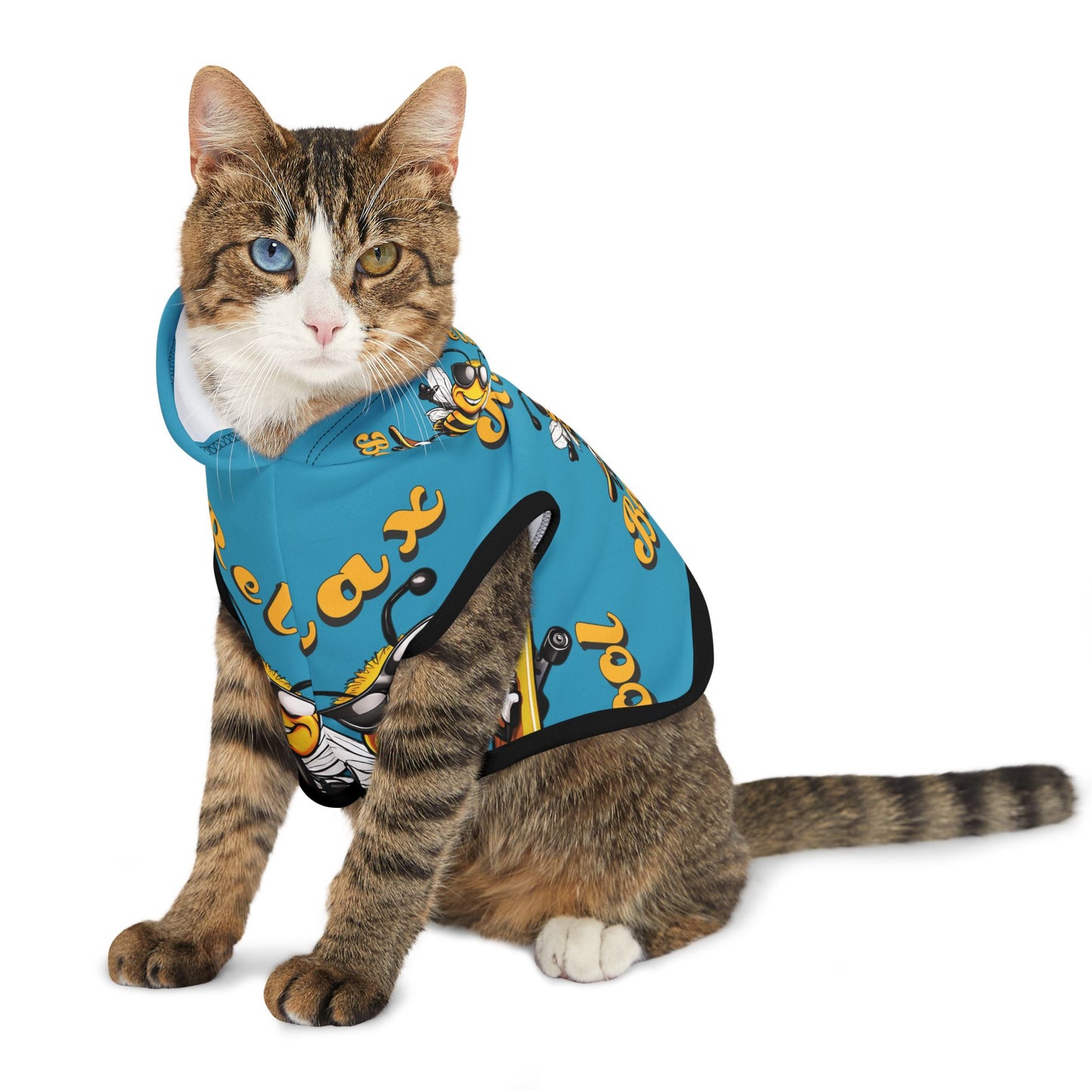 Pet Hoodie - Relax Bee Cool