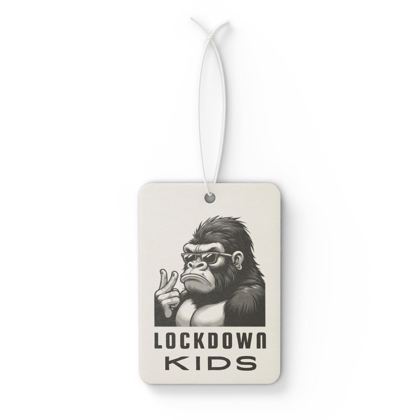 Lockdown Kids Gorilla Car Freshener