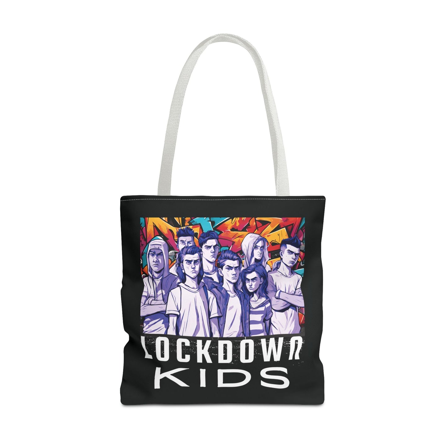 Lockdown Kids - T o t e  B a g - V6i on one side & Folded Gorilla on the other