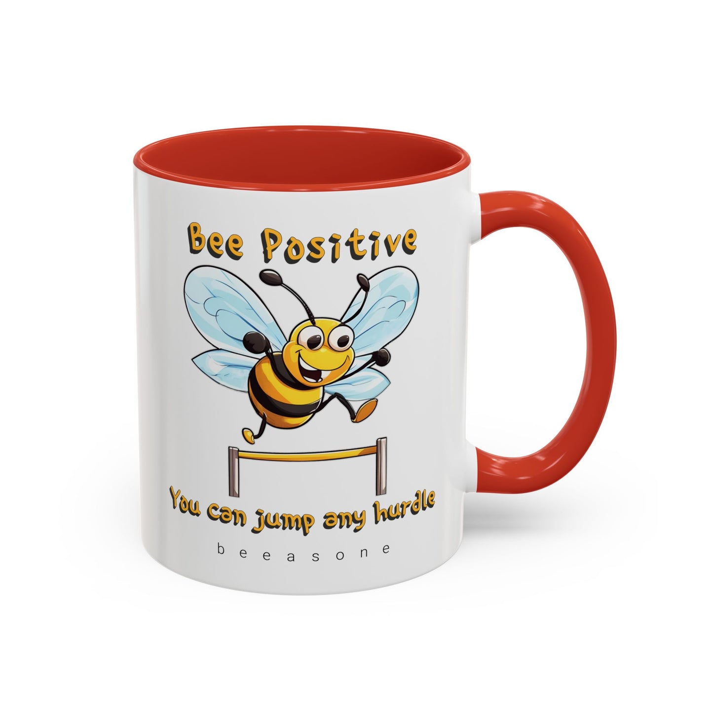 Bee Positive beeasone Hot Chocolate or Coffee Mug 11oz (325mls) or 15oz (443mls)