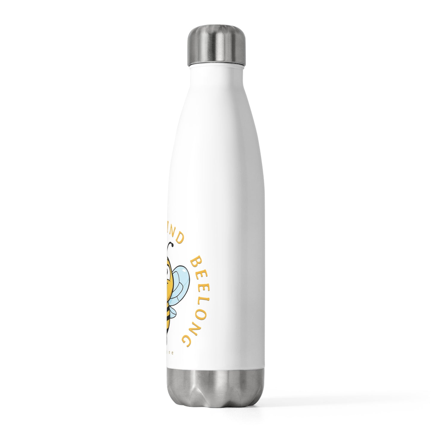 Beegood Beekind Beelong beeasone 20oz (590mls) water bottle