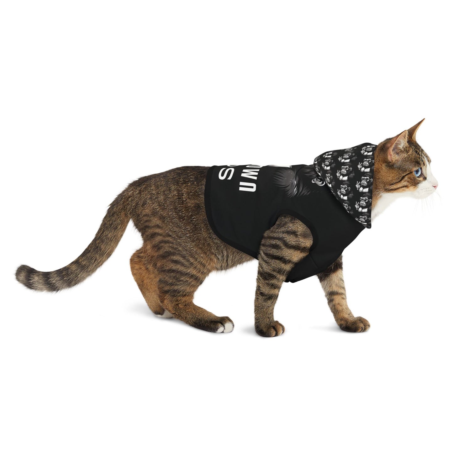Pet Hoodie - Lockdown Kids - Gorilla ordering two coffees :)