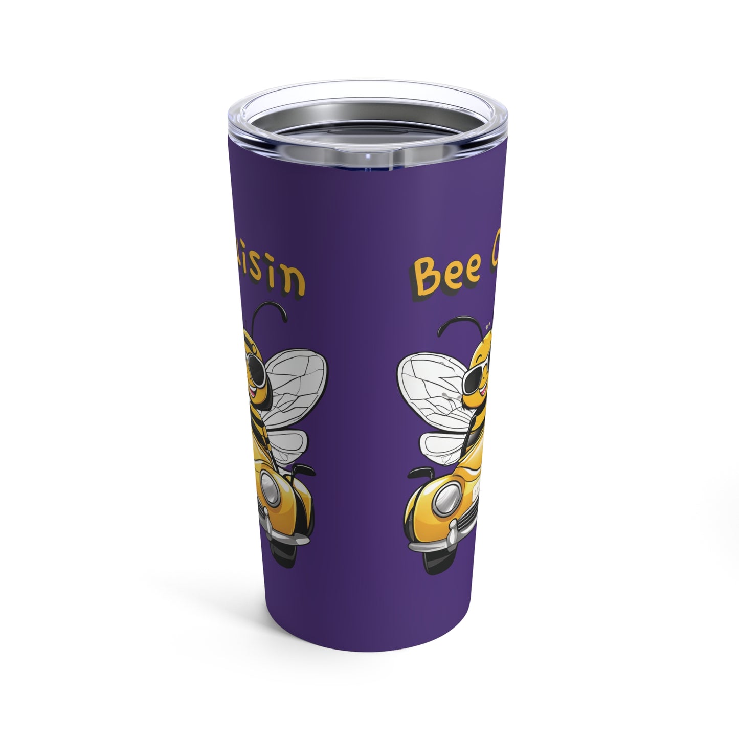 Bee cruisin beeasone  Standard 20oz size with double-wall insulation