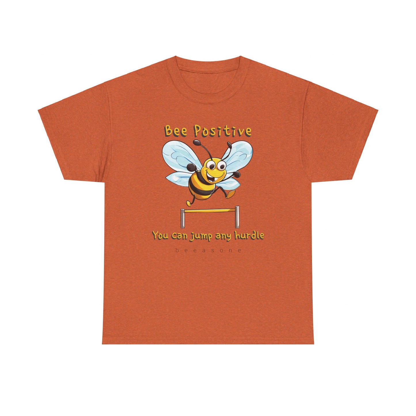 Bee Positive beeasone Unisex Heavy Cotton T available in diff colors and sizes