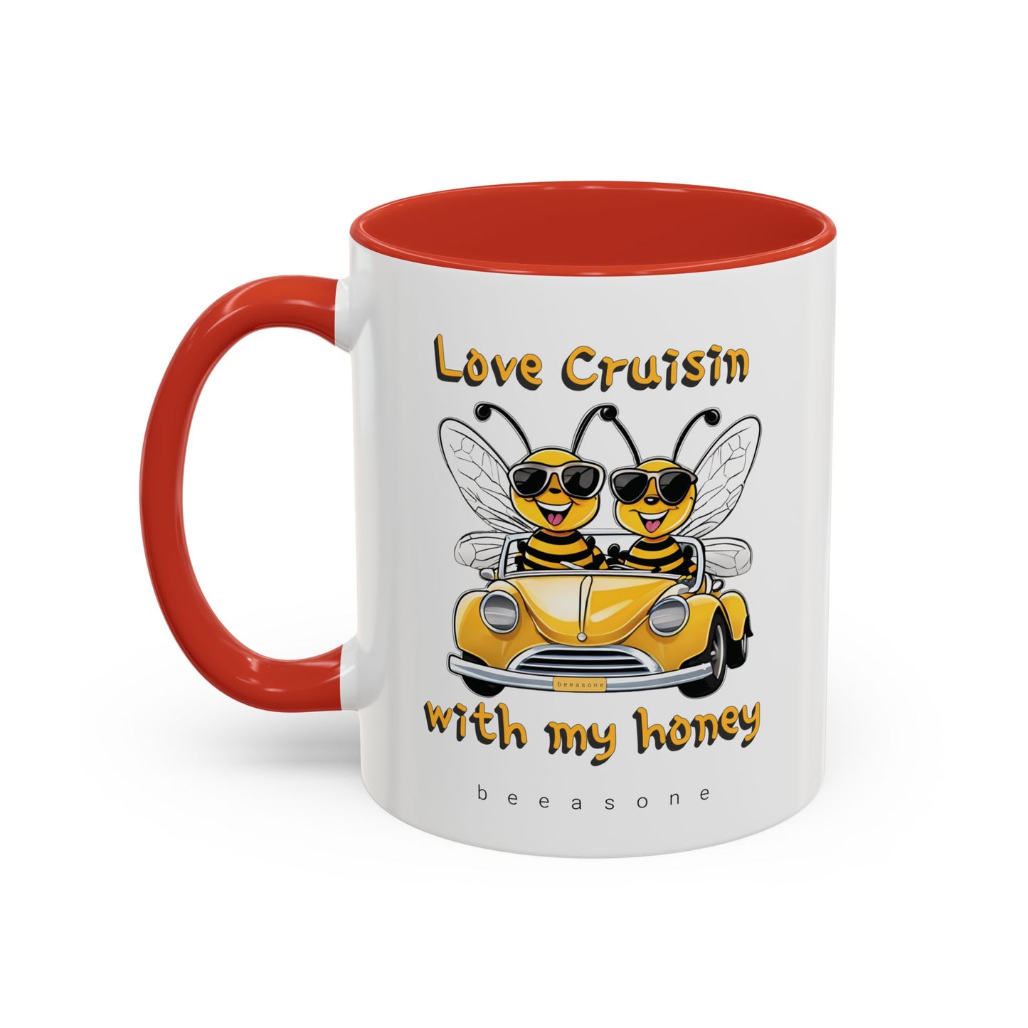 Love cruisin with my honey beeasone Hot Chocolate or Coffee Mug 11oz (325mls) or 15oz (443mls)