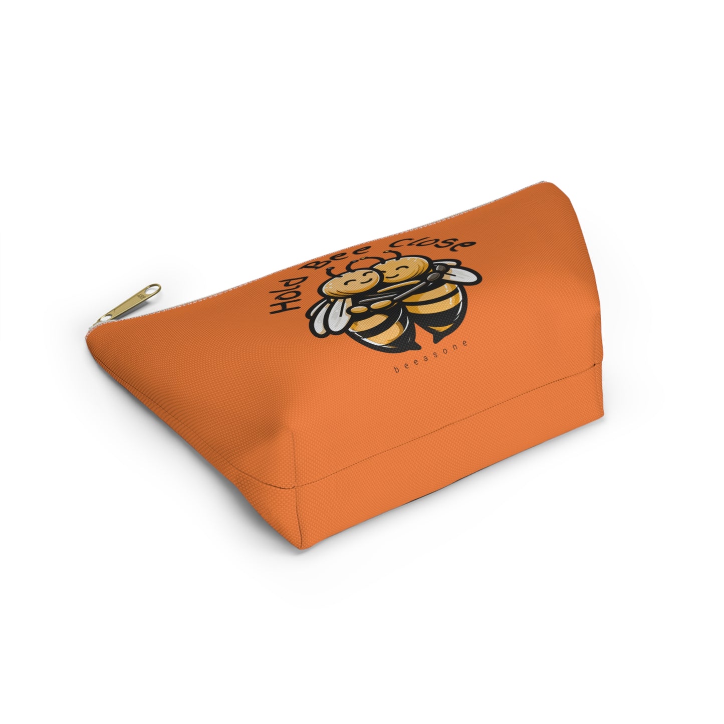 Hold Bee Close beeasone stylish accessories / cosmetics pouch - Orange