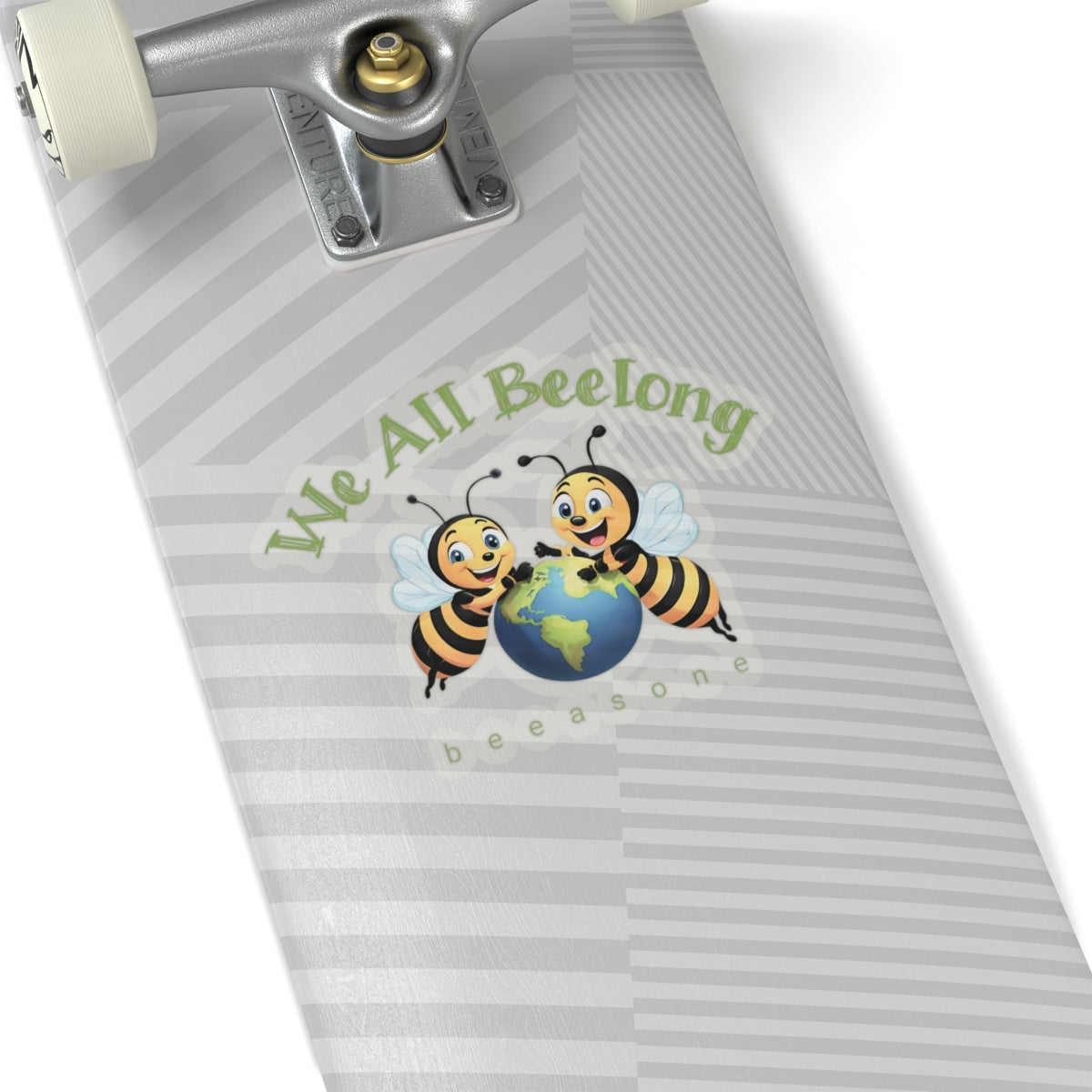 We all belong beeasone sticker