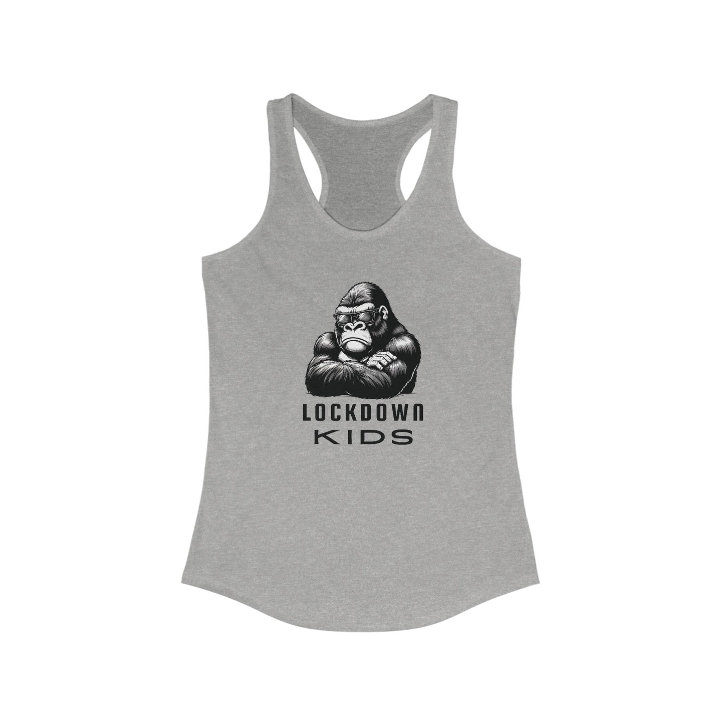 Lockdown Kids Folded Gorilla Cool Racerback Top