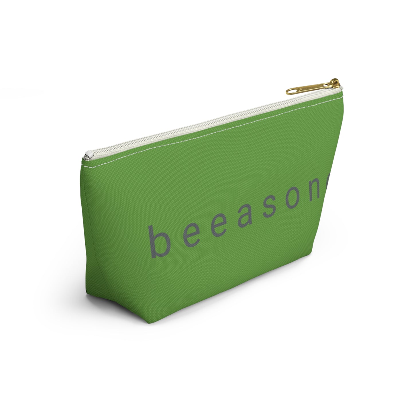 Spelling bee beeasone beeeaautiful accessories / cosmetics pouch - grean. Special spelling bee promotion