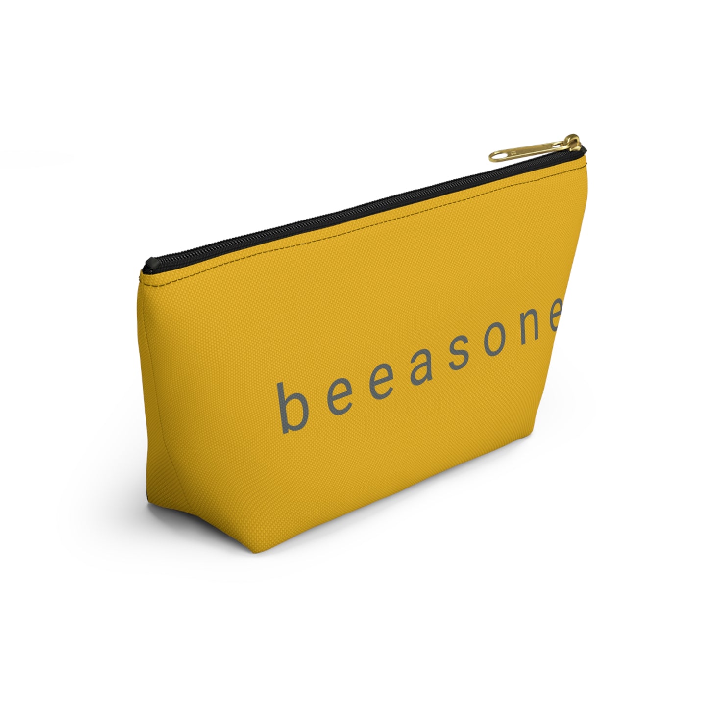 Life's happier with bees beeasone stylish cosmetics pouch