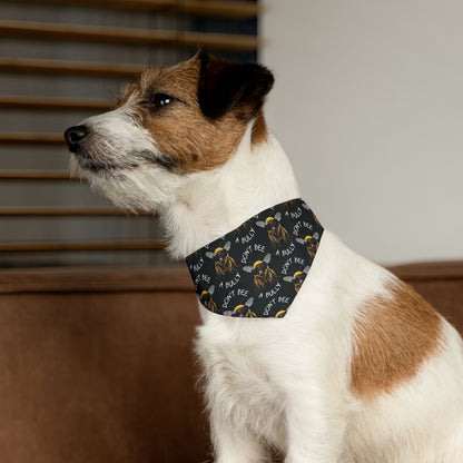 Don't bee a bully bandana collar (NB Dog not included :)