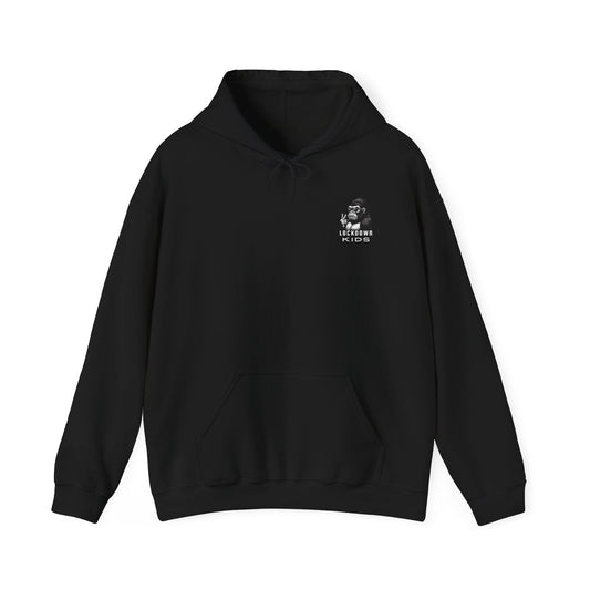 Covid Lockdown Kids beeasone Gorilla MF Hooded Sweatshirt