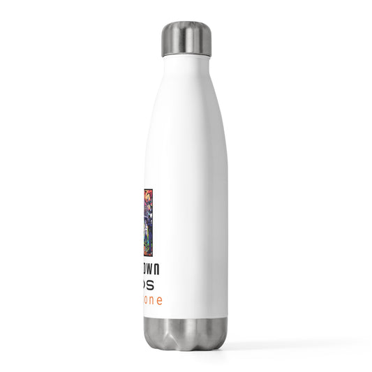 Lockdown kids beeasone playground - 20oz (590mls) Insulated Stainless Steel Bottle with screw-on stainless steel top and silicone seal